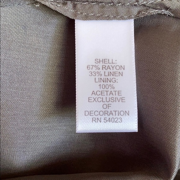 NWT!! Banana Republic MadMen Begonias Print Dress - Picture 9 of 9